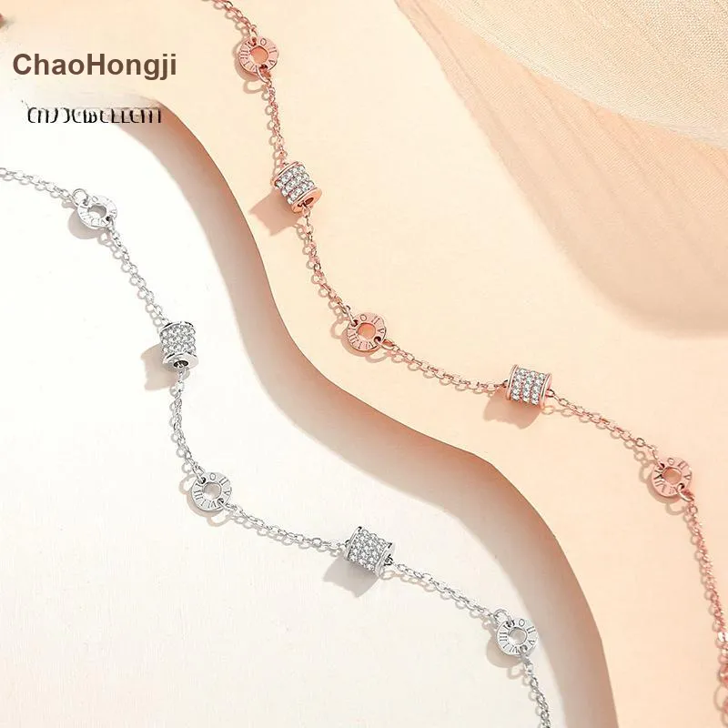 CHAOHONGJI S925 Silver Bracelets Women's-2