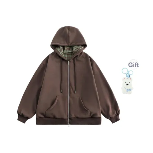 RDRE Коричневый Двусторонний Унисекс Свитшоты