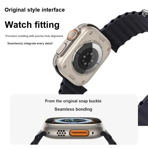 MEIHUIDUO Ремешок Совместимость с Apple Силиконовый Материал Нержавеющая сталь