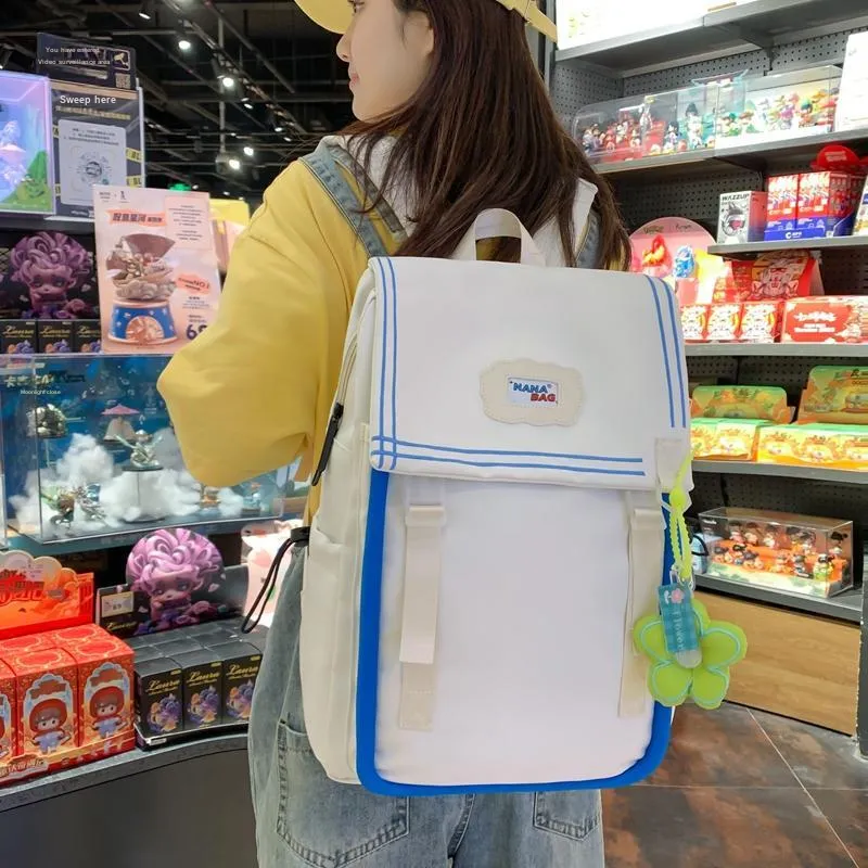 Wolfhorse Nylon Backpack Unisex Multicolor-11