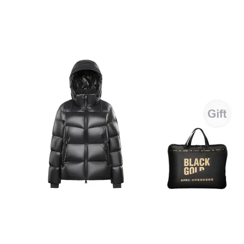 GOLDFARM Down Jackets Unisex Black