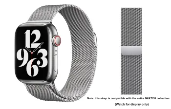 ZHISHENG Apple Compatibility Watch Band 38/40/41/42/44/45/49 All Stainless Steel Material