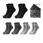 Crew 6 Pack Box Included (2 Black, 2 Dark Gray, 2 Light Gray)