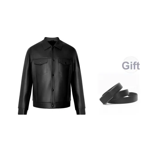 LESS IS MORE FW25 Кожа Куртка Мужская