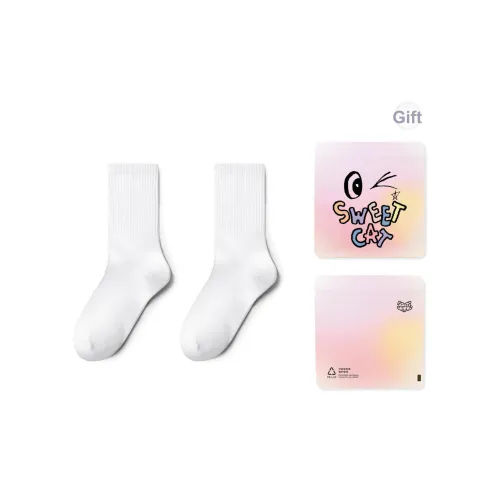 SWEET CAT Носки до колена Унисекс Сумка для покупок Комбо набор