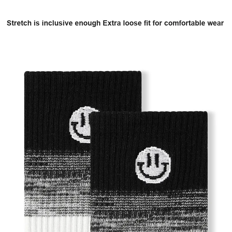 Primeet Mid Calf Socks Unisex 5 Pack-34