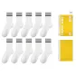 [10 Pack]10 White