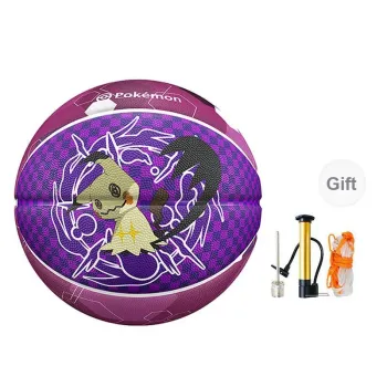 VEIDOORN x Pokemon Rubber Basketball Purple Size 7 Ball Street Training Competition Unisex