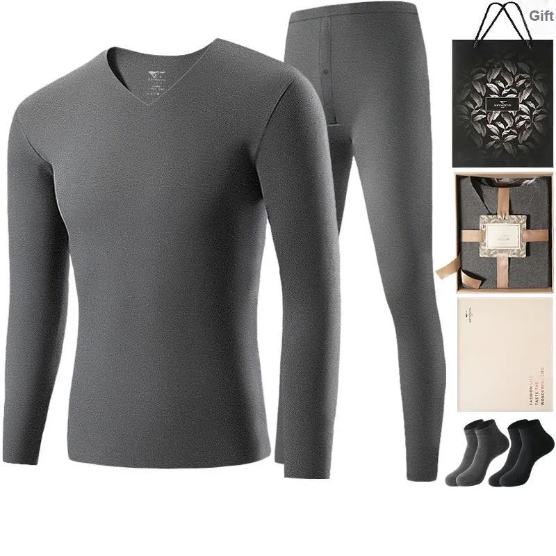 SEPTWOLVES Thermal Set Men's Gift Box Set+Shopping Bag-5