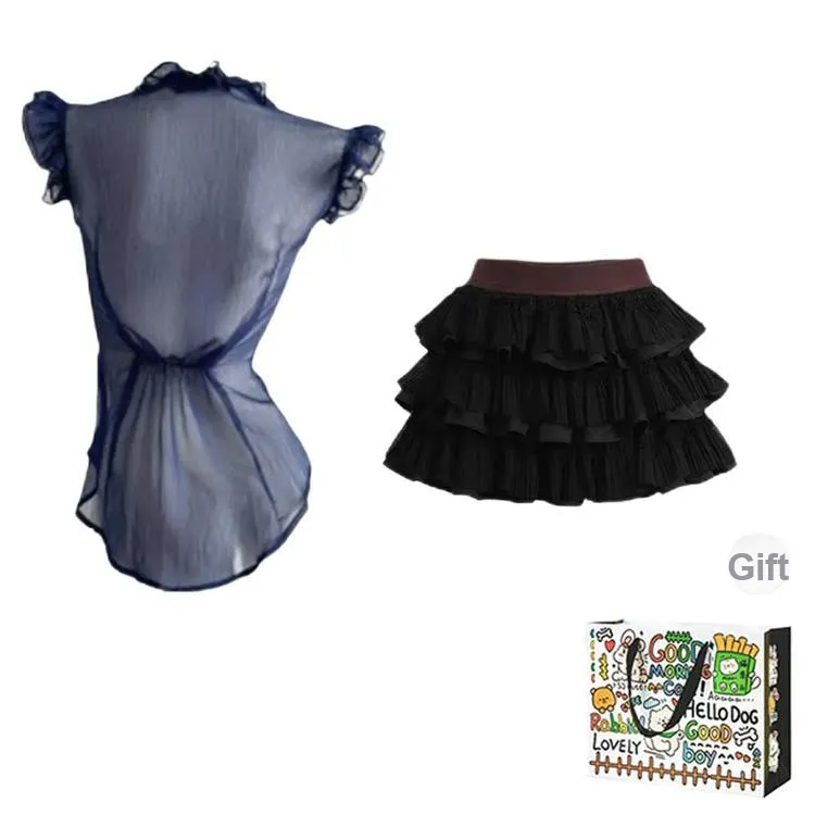 OURUOKE Two Piece Skirt Sets Women's-1