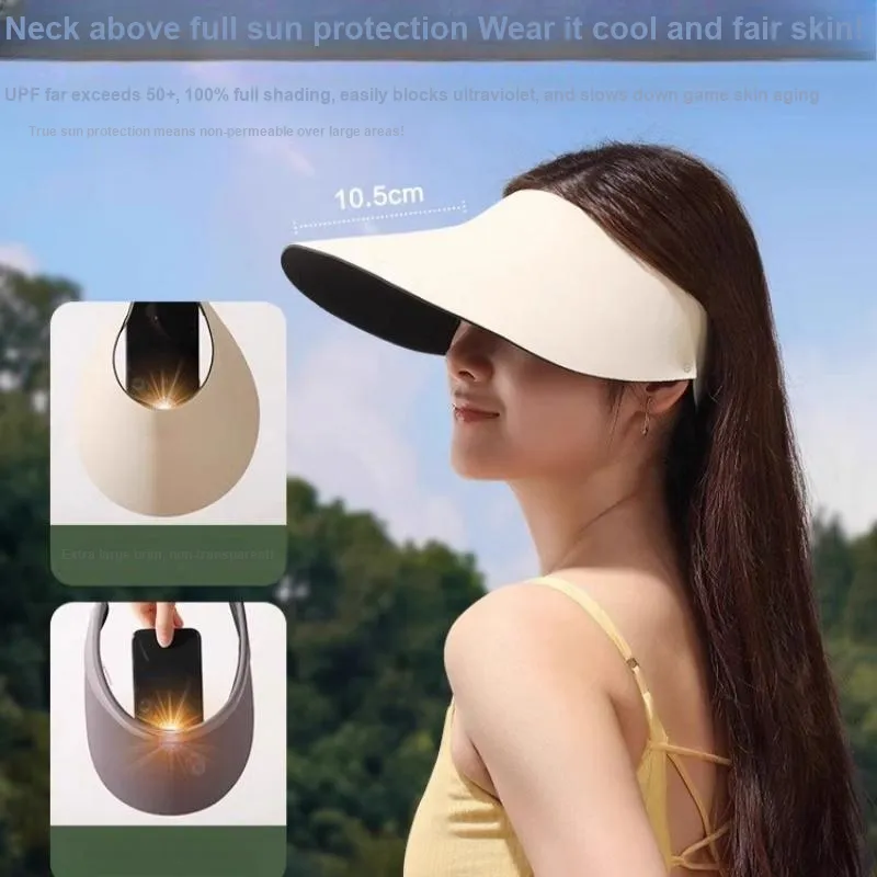 Fishing For Bears Cotton Sun Protection Hats Unisex-1