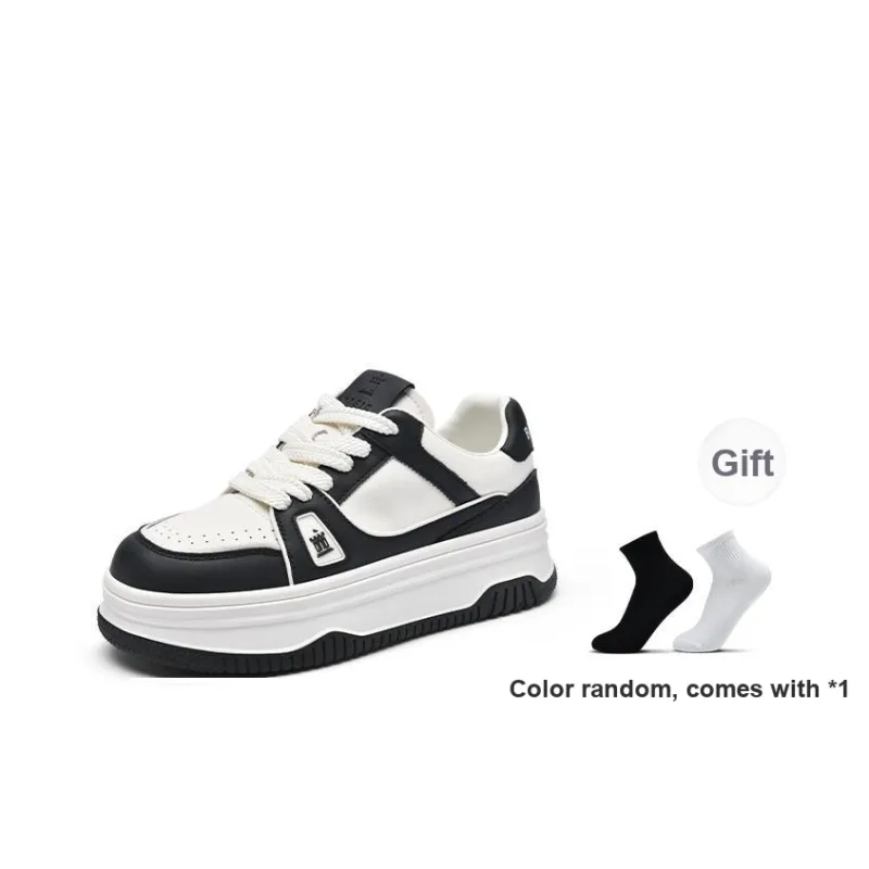 BASIC HOUSE Hundred Families Good Mochi Family Oreo Mochi Low-Top Skateboard Shoes Women's-8