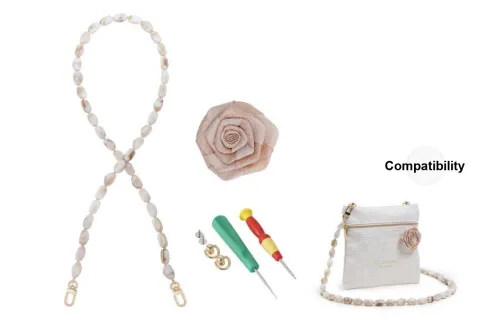 Lan Bao Fan Смола Сумка Ремень Женские Золотой