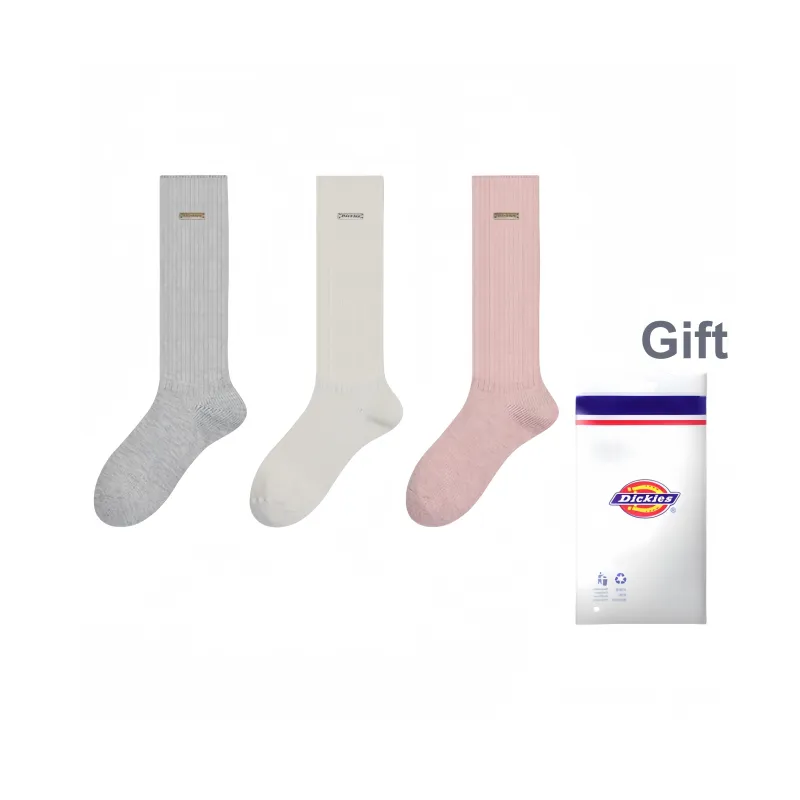 Dickies Thickened Terry Warm Breathable Fall And Winter Knee-High Socks Women's-2