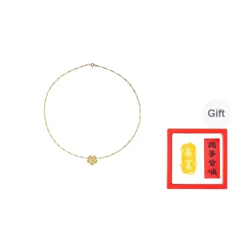 Chongqing Gold Store S925 Silver Necklaces Women's