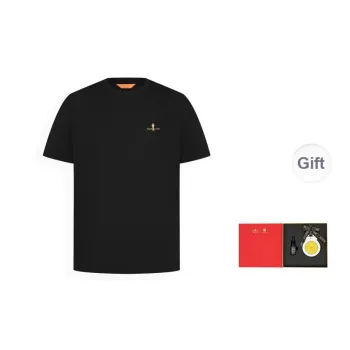Biyin Leufen Ice Comfort Cotton Collection Summer Upgraded T Shirt Men's Comes With Brand Aroma Stone