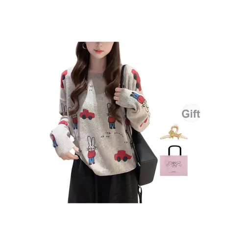 EVPGB Светло-серые женские свитера