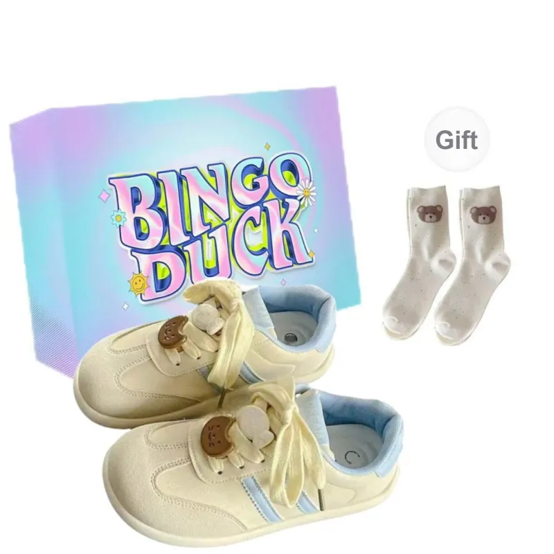 BINGO DUCK Skateboard Shoes Women's-4