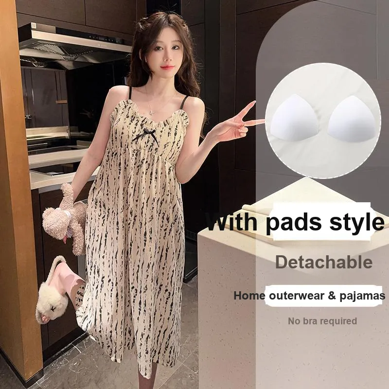 OUSHIBO Nightgown Women's Image Color-3