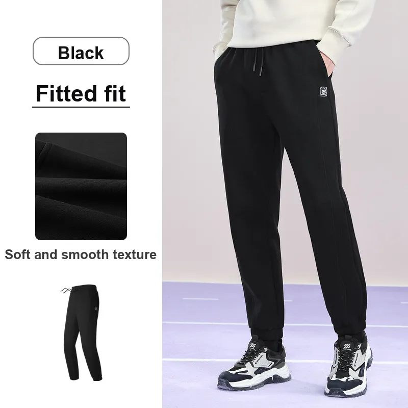 HLA Knitted Sweatpants Men-8