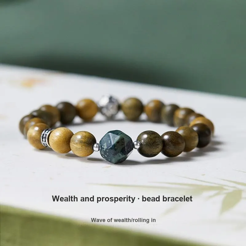 WJT Green Sandalwood Bracelets Unisex-1