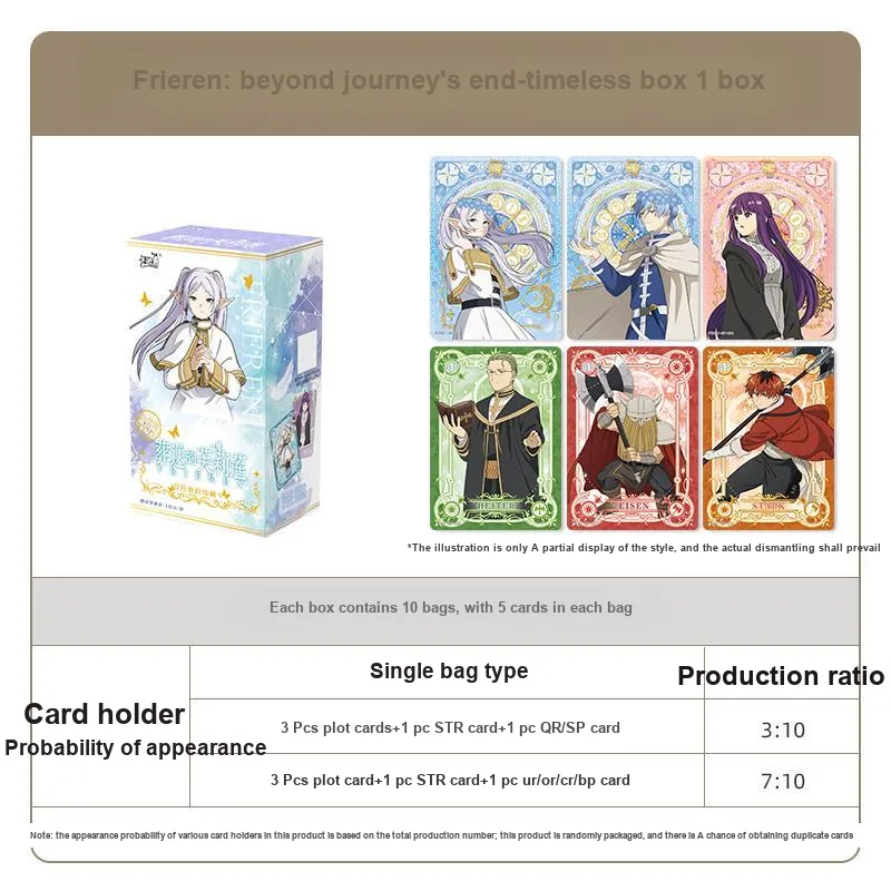 KAYOU Frieren Eternal Bag Vol.1 IP/Anime Cards 2 Pack/Full Box 10 Pack-3