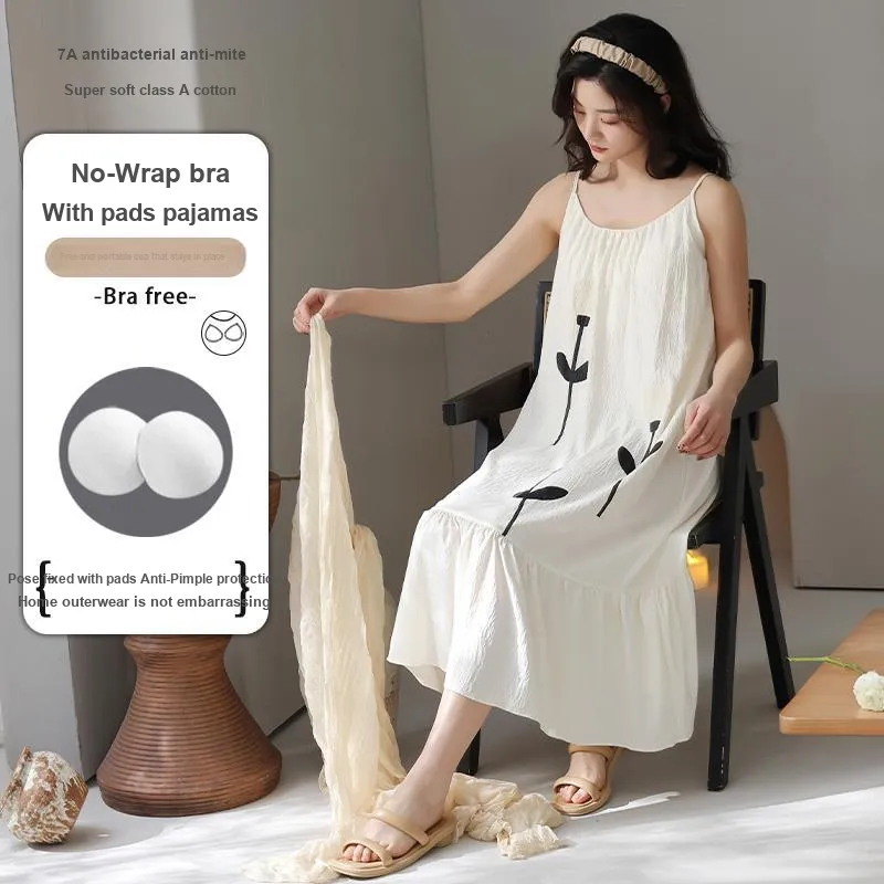 MADALLO Women's Nightgowns-4