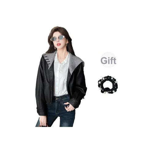 WUSHANSHAN Кожа Куртка Женская