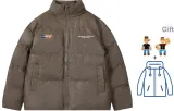 Dark Khaki[Comes with Brand Jacket+Pendant]