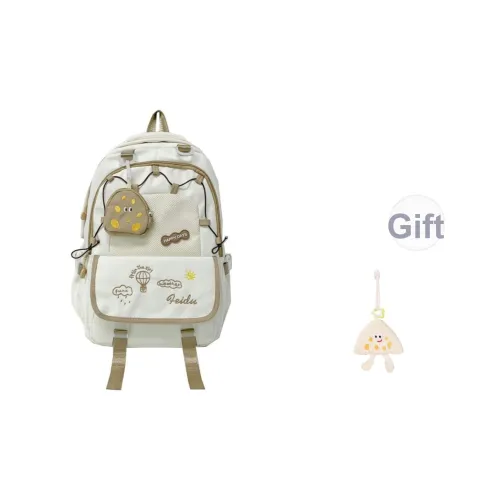 PULEWEI Композитная ткань Рюкзак Женские Черный Розовый Желтый Синий Белый