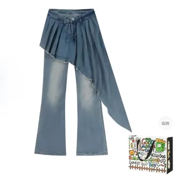 HAPG Jeans Women's Blue Shopping Bag Included