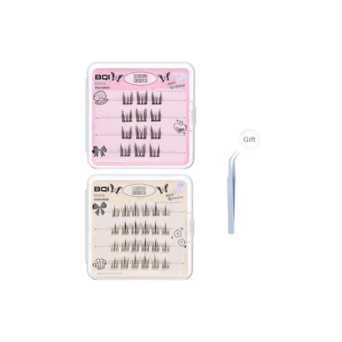 BQI Кошка Eyed Эльф + Подсолнух Искусственные ресницы Комбинация Естественный Увеличение Длина Стиль