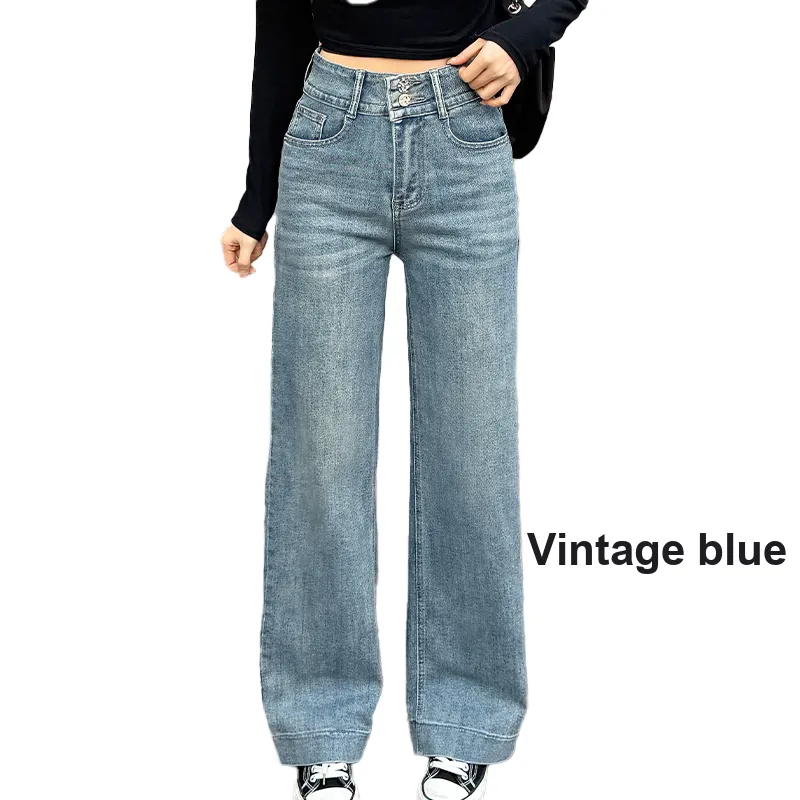 MPOX Jeans Women's Blue-1