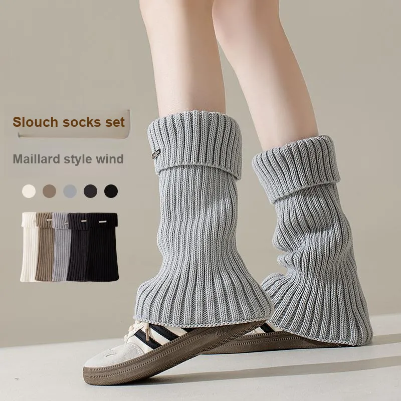Top Melon Knee High Socks Women's Combo Set-14