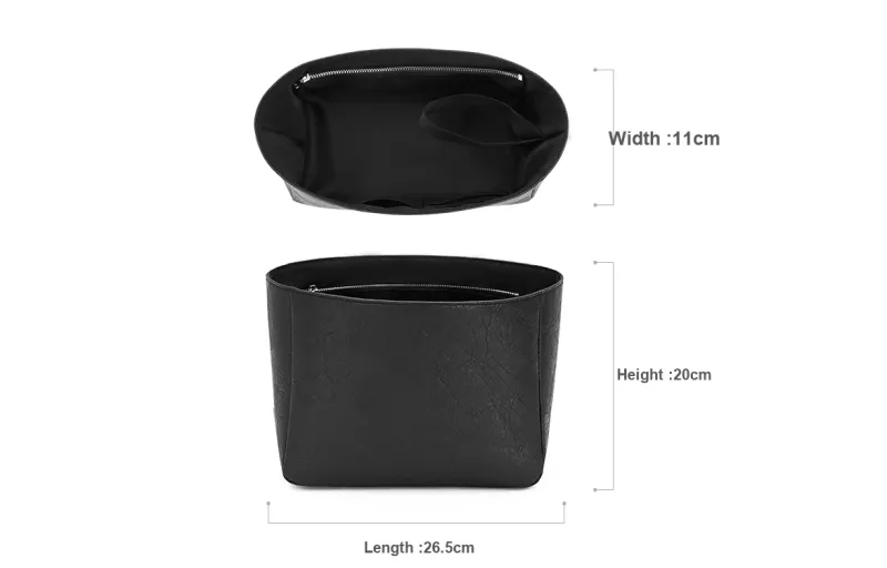 Lan Bao Fan Felt DuPont Paper Bag Accessories Women's Brown-22
