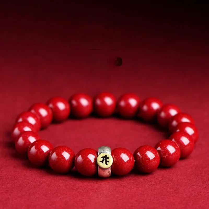 YANFEI Cinnabar Bracelets Women's-12