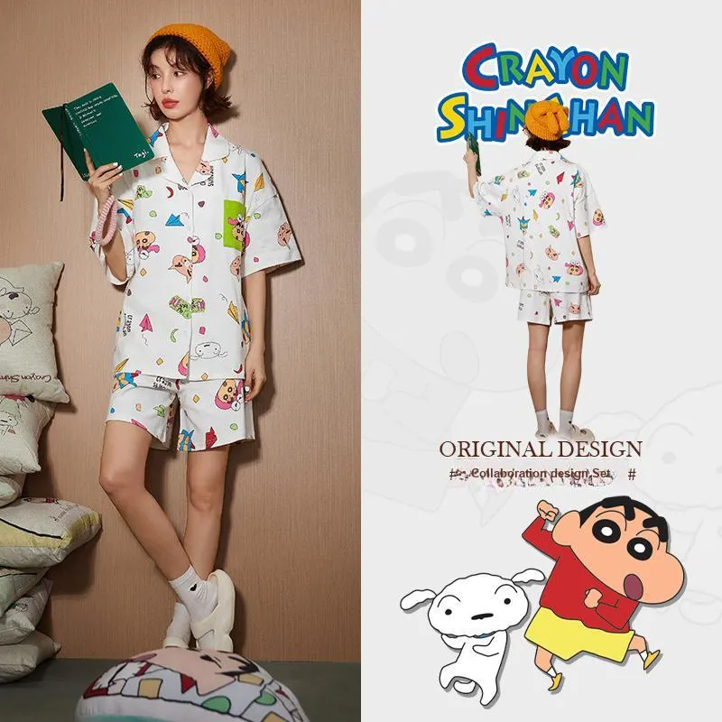 Gongdie x LABIXIAOXIN,LIANMINGKUAN Pajama Set Women's White-2