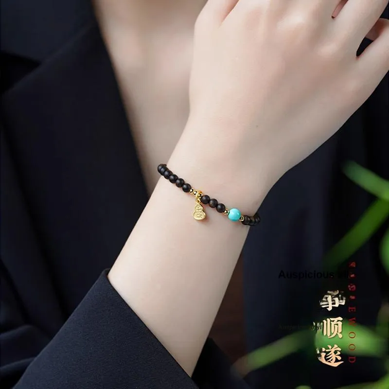 FANGYUANXIAOFU Fragrance Enhancer, Agarwood Bracelets Women's-21