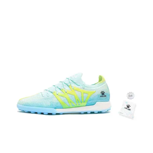 KELME Speed Electric 3,0 TF Slip-resistant Abrasion-resistant Football Cleats Men's Aqua Light Green