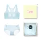 Bubble Blue Underpants+Sunny Day Blue Bra