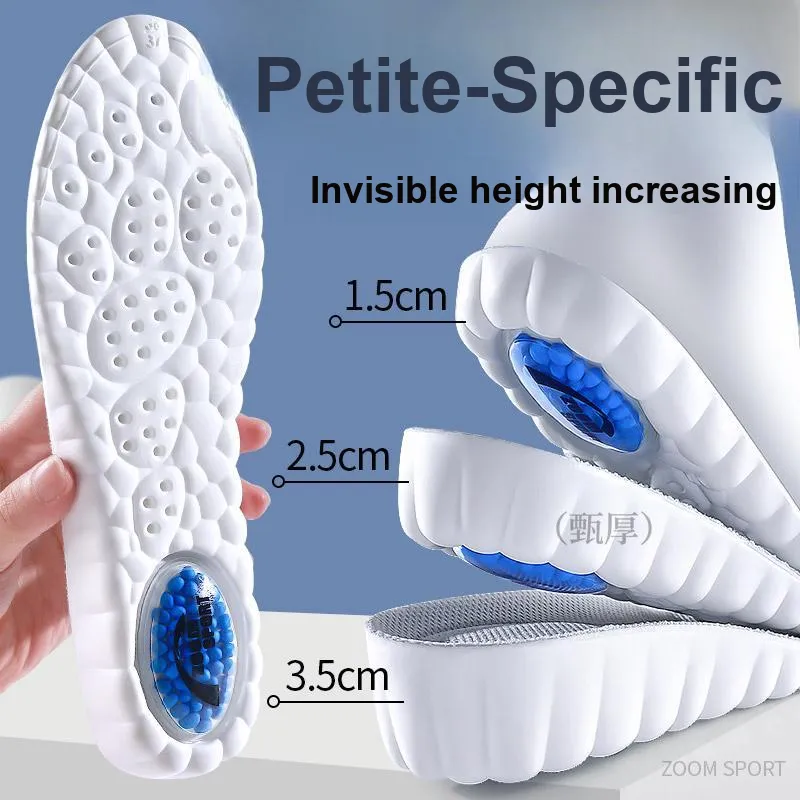 Footprint Tribe Antibacterial Mesh+PU+Popcorn Air Cushion Insoles Unisex-3