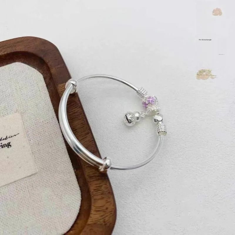 NSAOT 999 Fine Silver Bangles Kids'-3