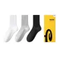 1 Black, 1 White, 1 Light Gray