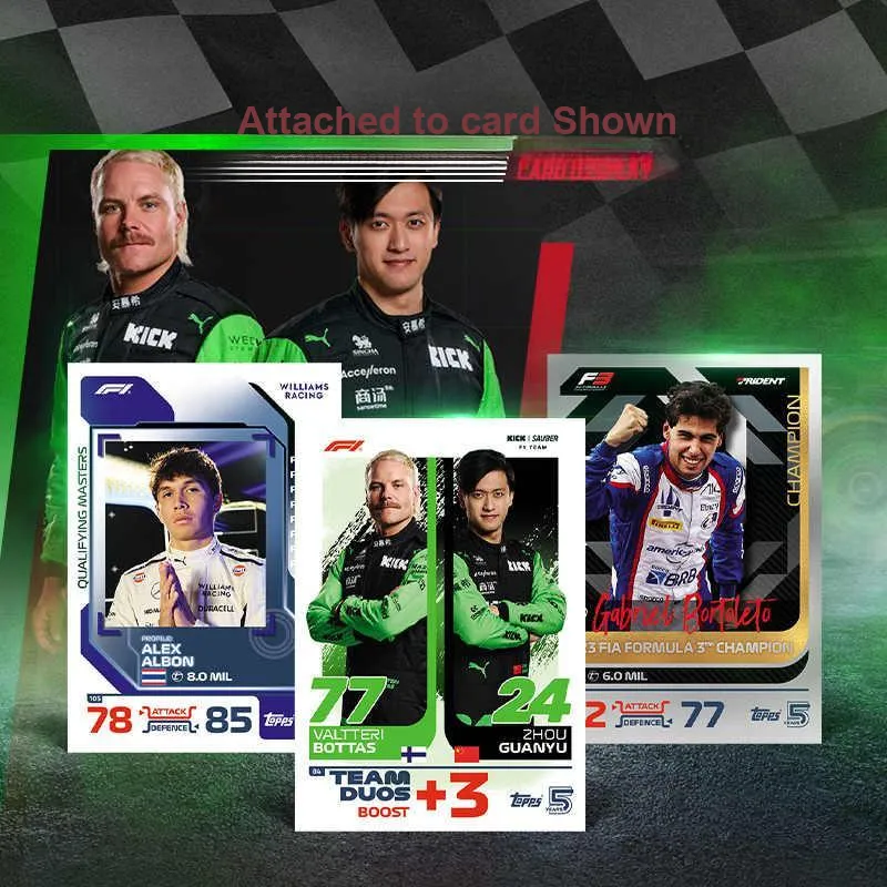 Topps Formula 1 Turbo Attax Game Collectible Card Sports Cards Whole Box-1