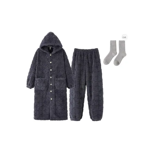 DAMOS·LOVE Пижамный комплект Мужской Темно-серый