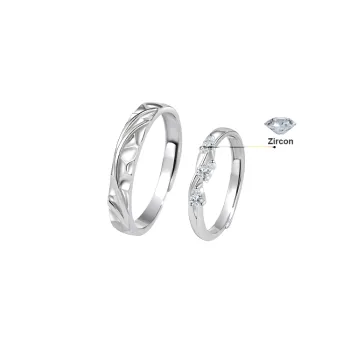 Chongqing Gold Store S999 Fine Silver Rings Unisex