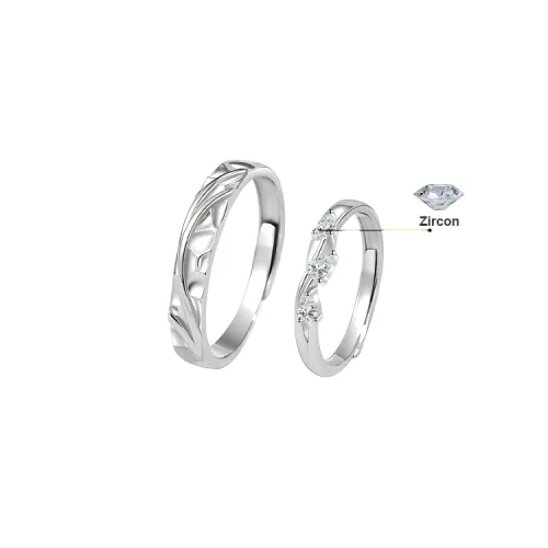 Chongqing Gold Store S999 Fine Silver Rings Unisex