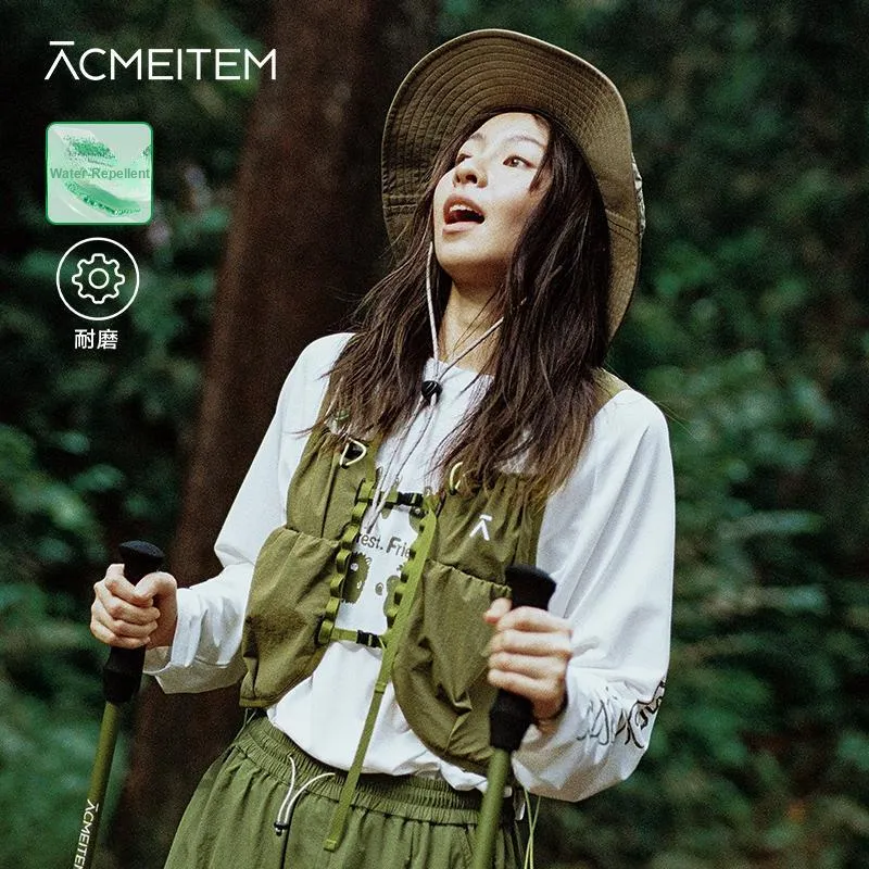 ACMEITEM Vests Unisex Dark Sprout Green-2