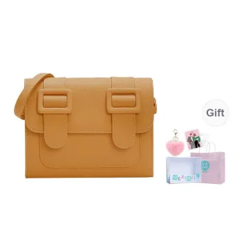 MERIMIES PVC Niche Design Urban Chic Style Shoulder Bag Regular Women's Mustard Yellow
