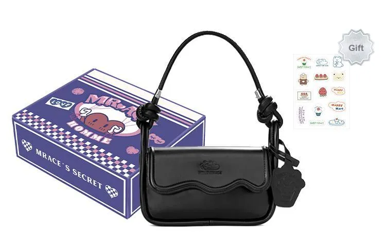 MR.ACE HOMME PU Baguette Shoulder Bag Regular Women's White-8